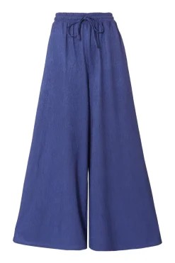Quiz Trousers|Summer Clothes>Indigo Wide Leg Trousers