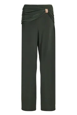 Quiz Trousers|Going Out>Buckle Wide Leg Trousers