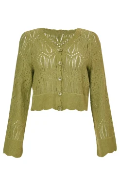 Quiz Summer Clothes|Knitwear>Knit Cropped Cardigan