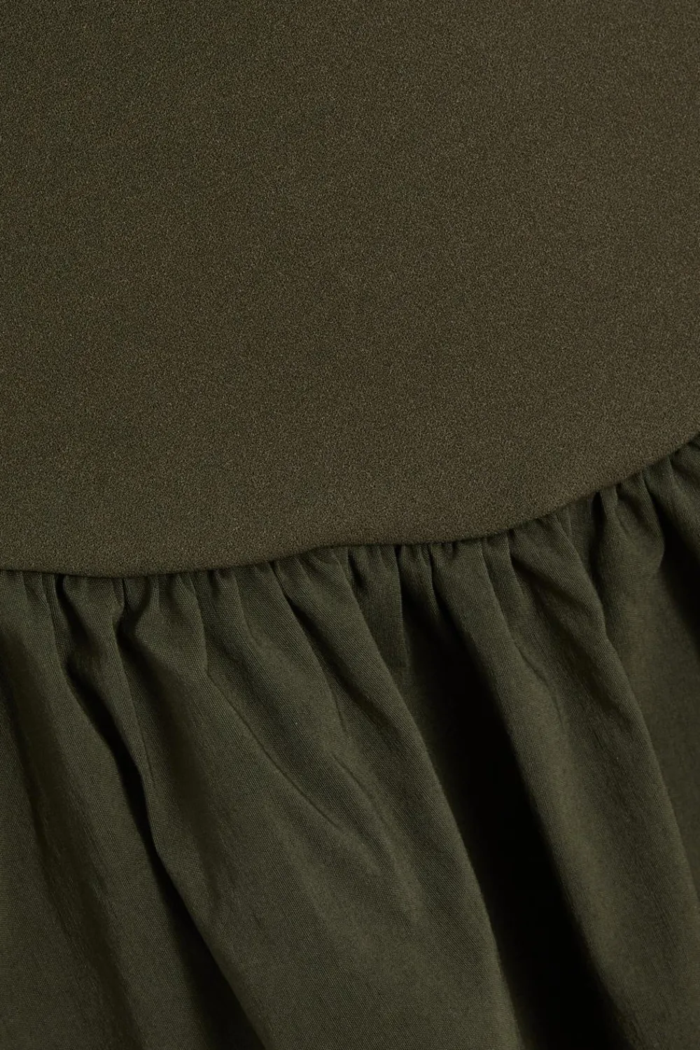Quiz Summer Clothes|Mini Dresses>Khaki Strappy Puff Ball Skater Dress