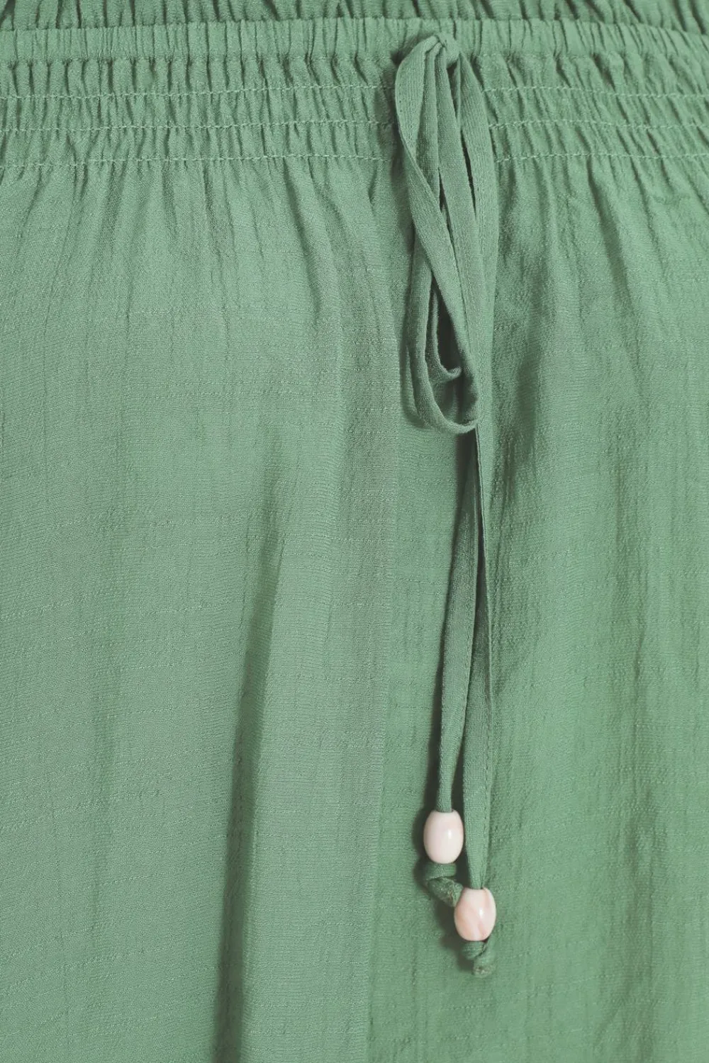 Quiz Summer Tops|Day Tops>Khaki Textured Bardot Top