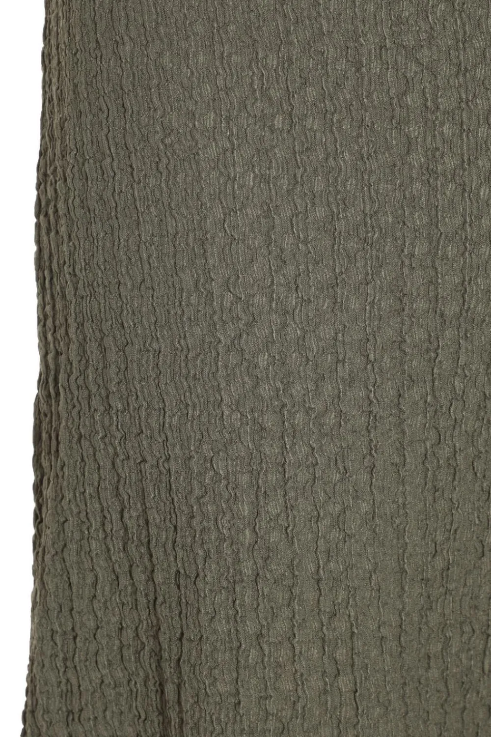 Quiz Trousers|Co-Ords>Khaki Textured Palazzo Trousers