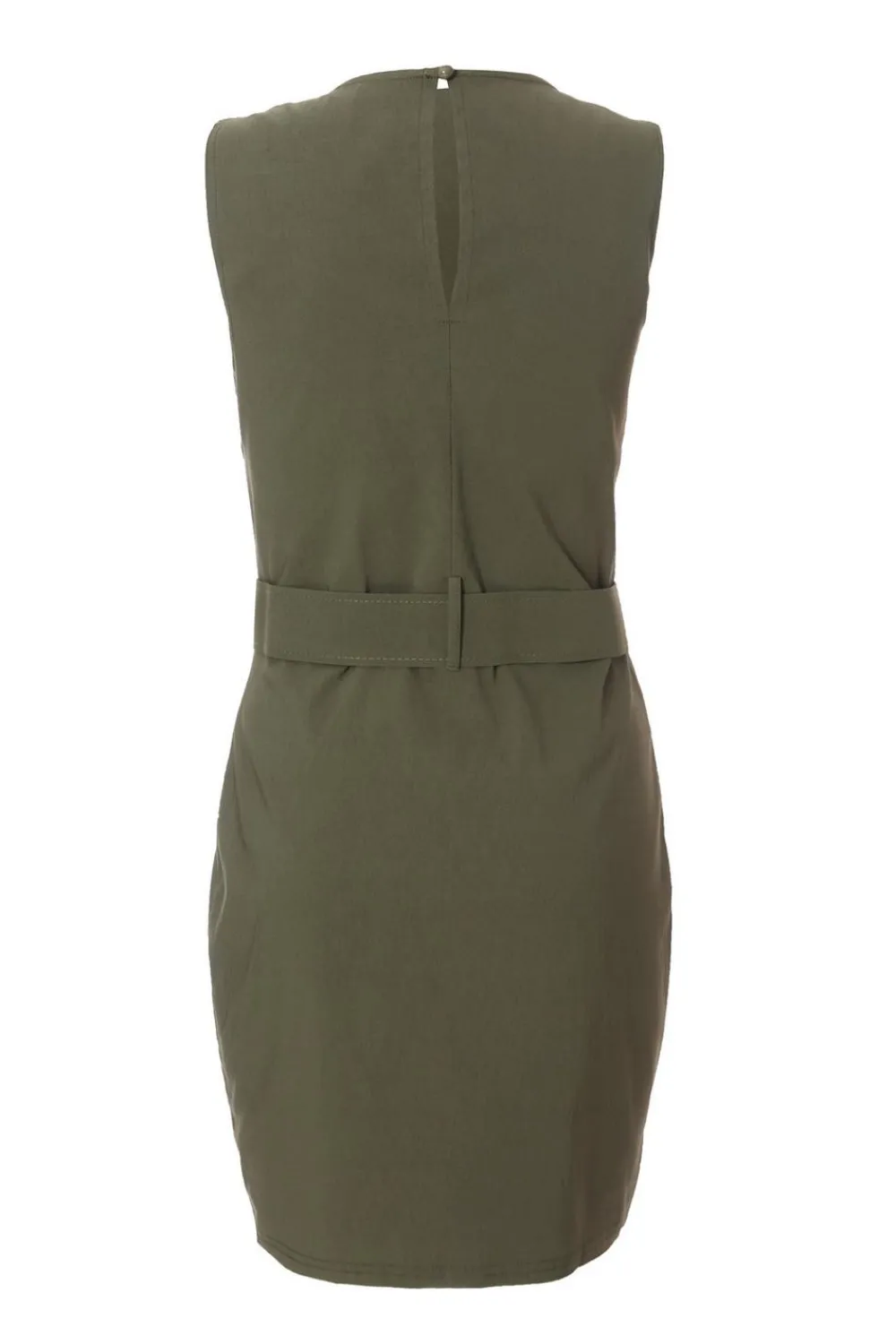 Quiz Summer Clothes|Dresses>Khaki Utility Mini Dress
