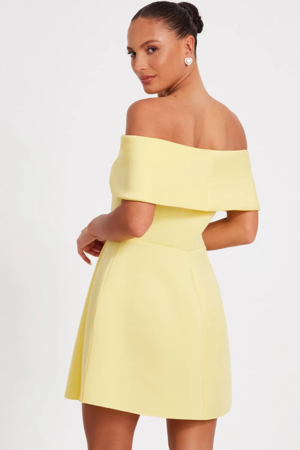 Quiz Day At The Races|Dresses>Bardot Bow Skater Dress