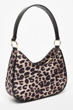 Quiz Bags|Shoe & Bag Sets>Leopard Print Shoulder Bag