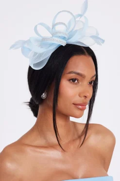 Quiz Wedding Accessories|Fascinators>Diamante Bow Fascinator