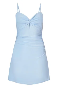 Quiz Summer Clothes|Holiday>Knot Front Mini Dress