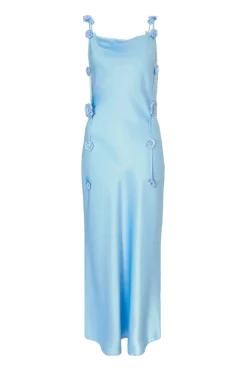 Quiz Day At The Races|Christening Guest>Satin Midaxi Dress