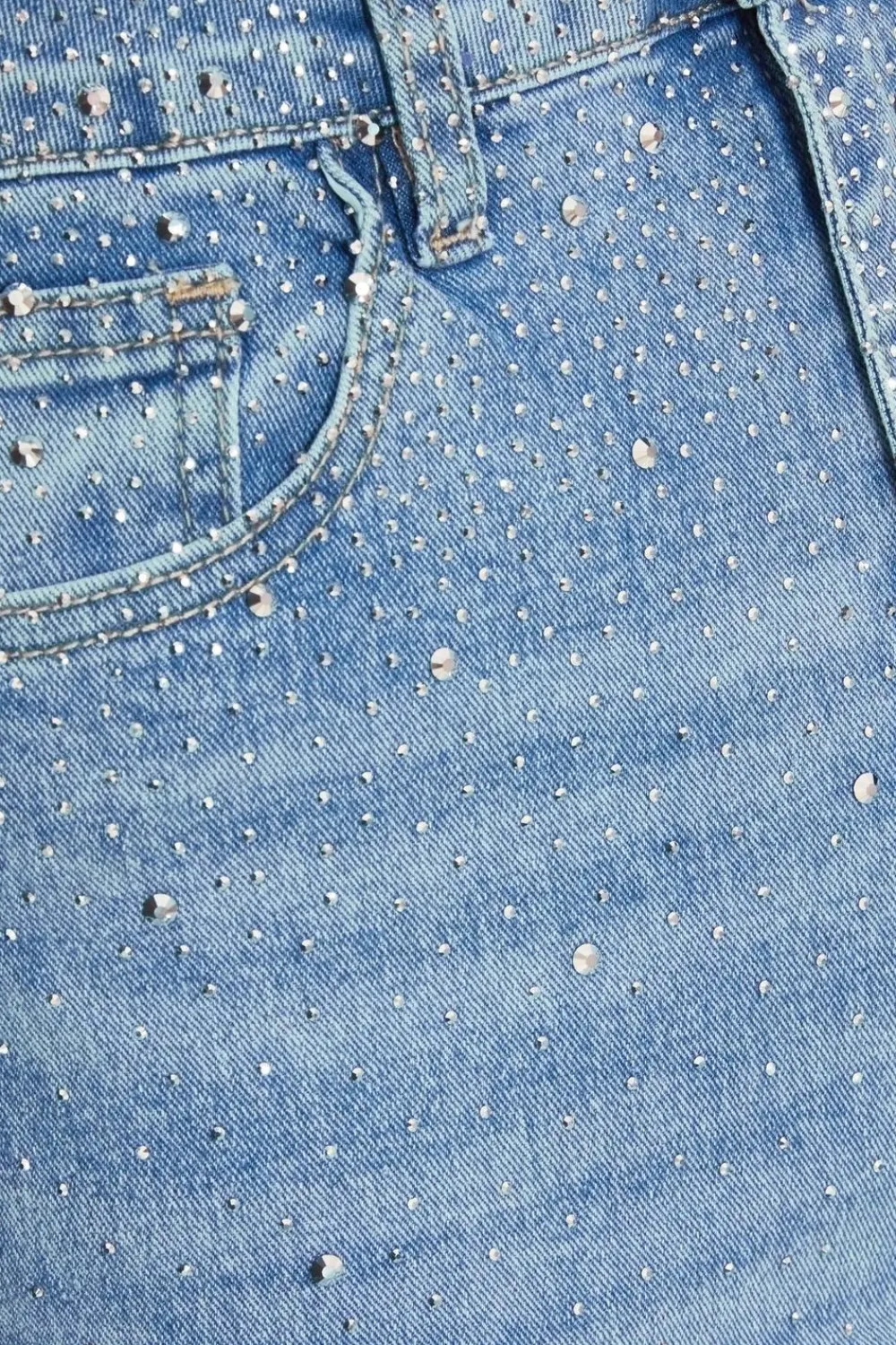 Quiz Trousers|Modest>Light Denim Embellished Jeans