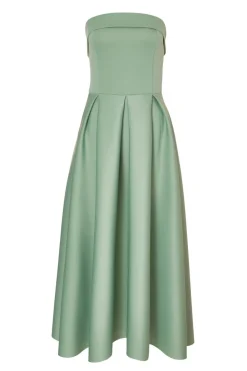 Quiz Prom Dresses|Prom & Ball>Light Green Bandeau Skater Dress