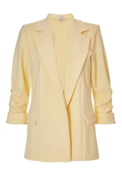 Quiz Workwear|Jackets & Coats>Ruched Sleeve Blazer