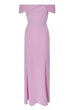 Quiz Prom Dresses|Prom & Ball>Lilac Bardot Twist Maxi Dress