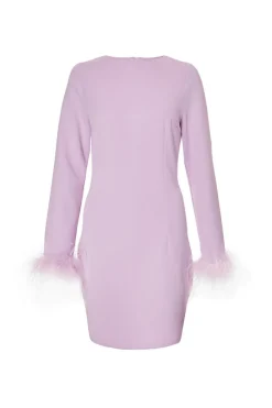 Quiz Evening Dresses|Day At The Races>Feather Trim Mini Dress