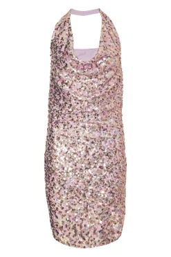 Quiz Going Out|Dresses>Lilac Sequin Mini Dress