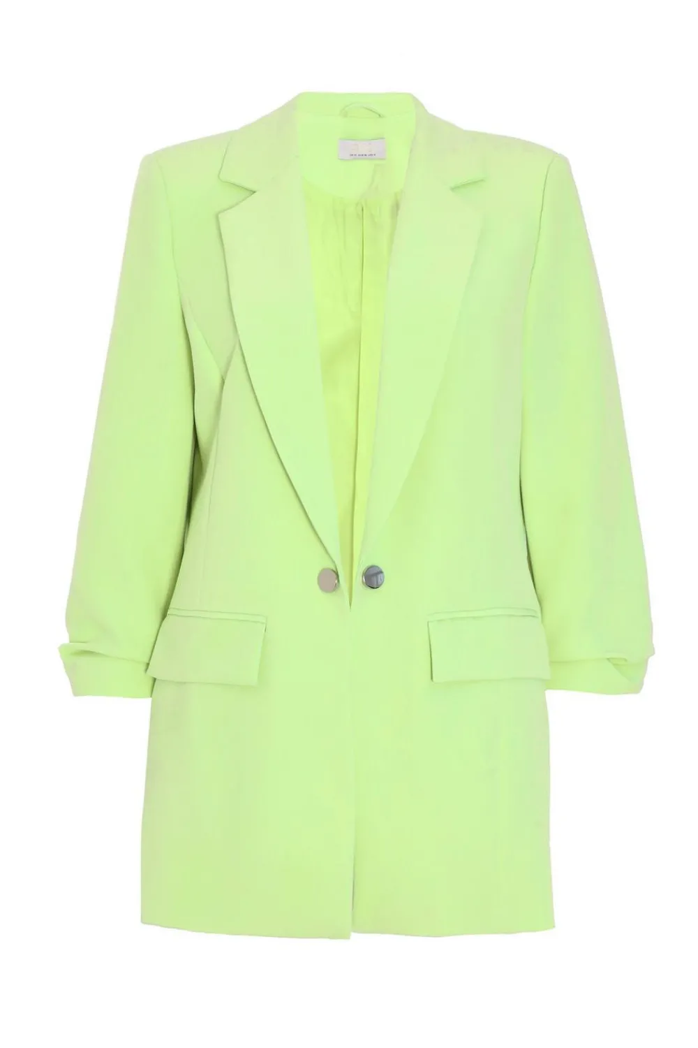 Quiz Jackets & Coats|Co-Ords>Ruched Sleeve Blazer