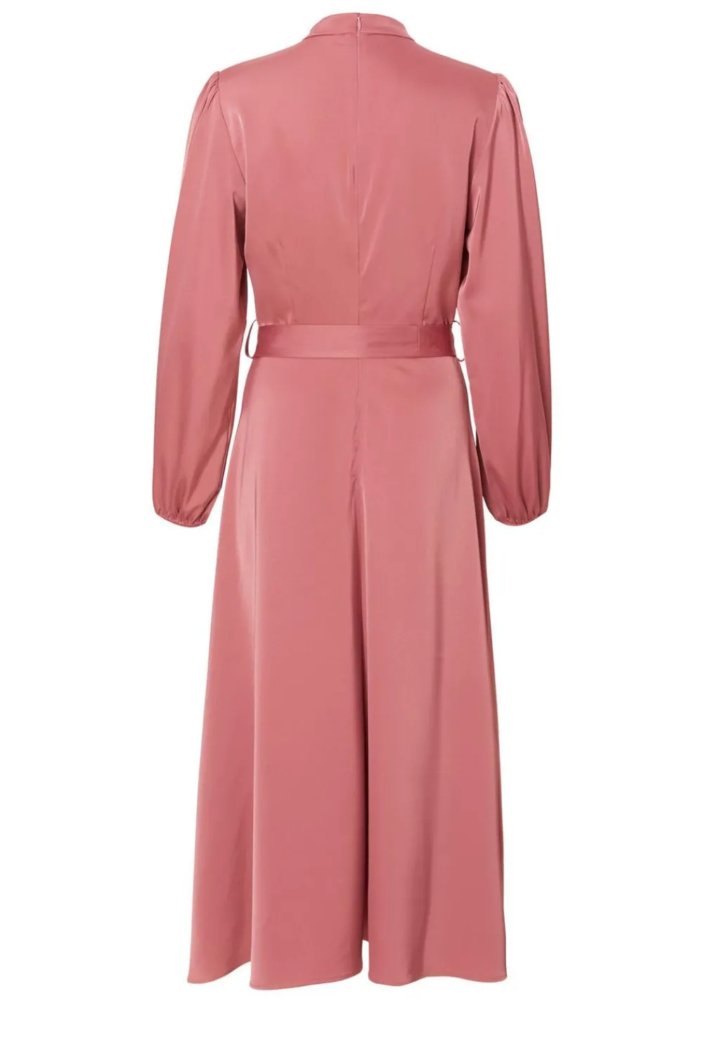 Quiz Evening Dresses|Day At The Races>Mauve Satin Button Front Midaxi Dress