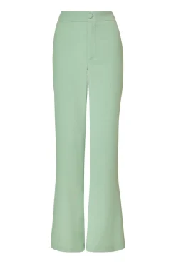 Quiz Day At The Races|Christening Guest>Mint Flared Tailored Trousers