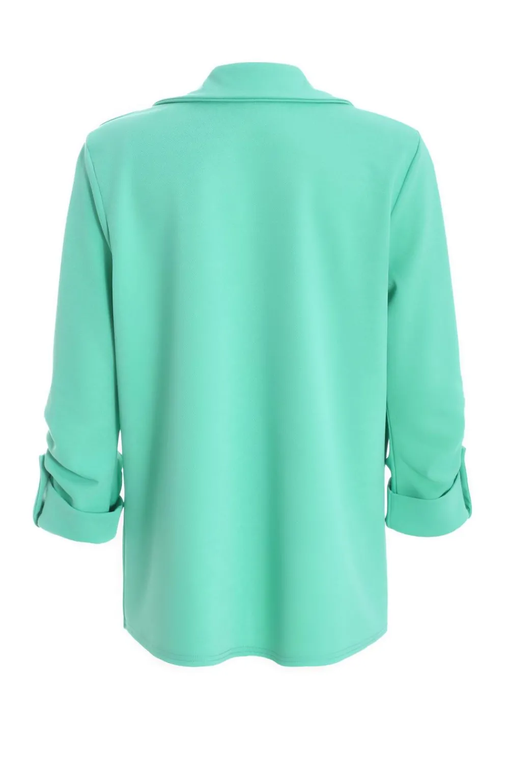 Quiz Co-Ords|Casual Clothing>Mint Ruched Sleeve Tailored Blazer