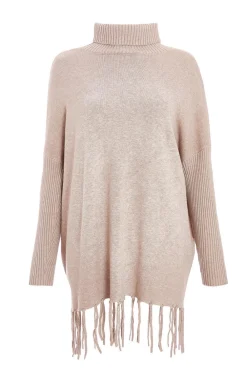 Quiz Knitwear|Jumpers>Knit Tassel Hem Jumper