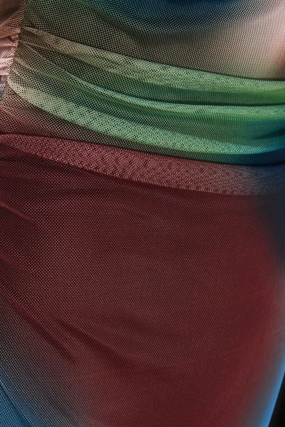 Quiz Summer Clothes|Summer Dresses>Multicoloured Brushstroke Print Sleeveless Midaxi Dress