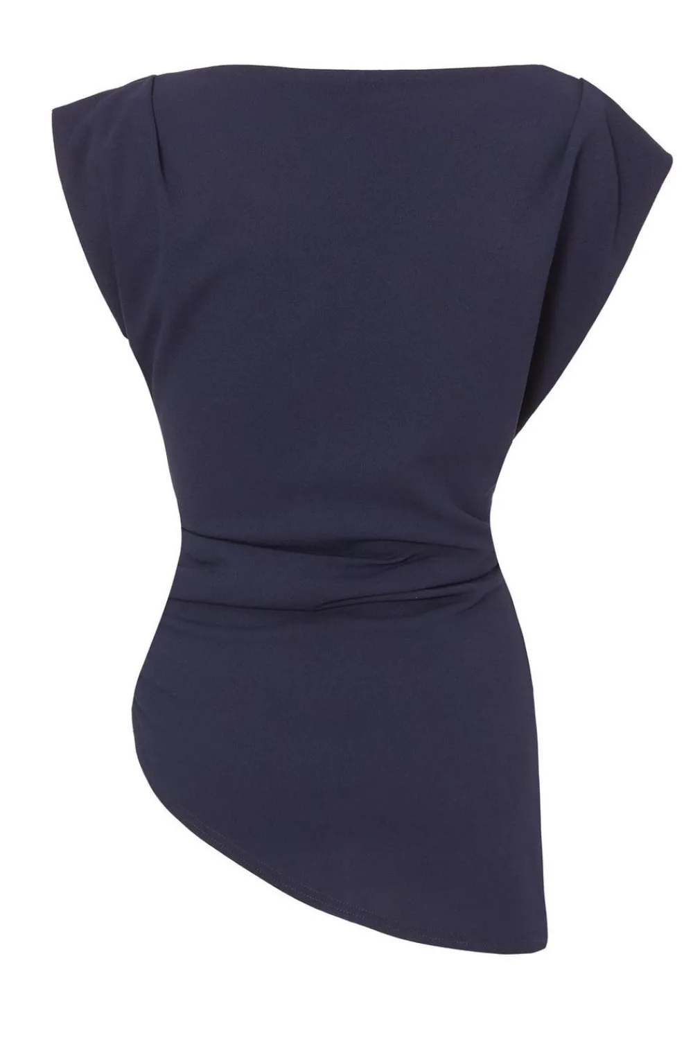 Quiz Going Out Tops|Tops>Asymmetric Boat Neck Top