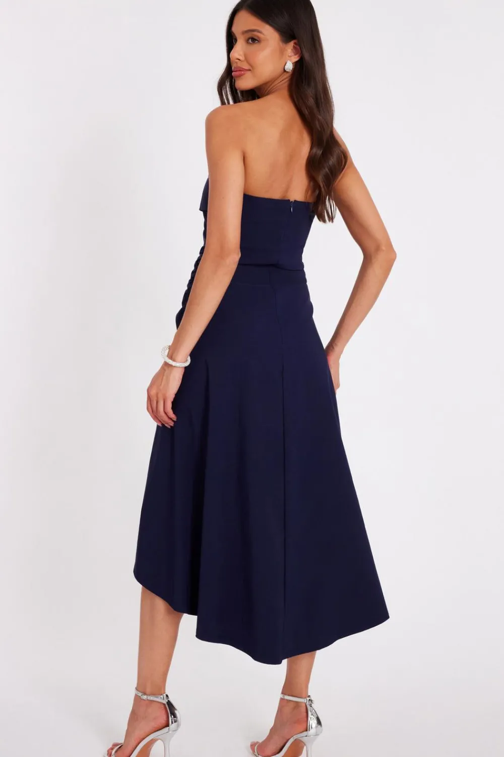 Quiz Day At The Races|Christening Guest>Bandeau Midi Dress
