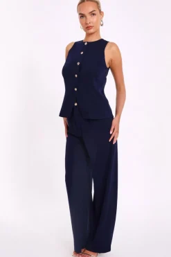 Quiz Waistcoat|Going Out Tops><noscript><img width=