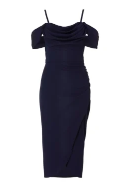 Quiz Day At The Races|Christening Guest>Cold Shoulder Midi Dress