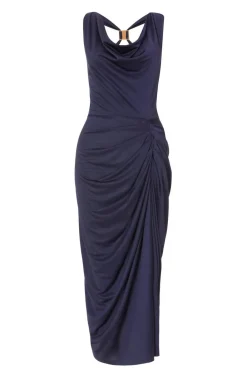Quiz Day At The Races|Christening Guest>Cowl Neck Midi Dress