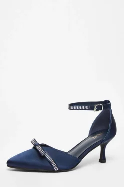 Quiz Heels|Prom & Ball>Diamante Low Court Heels