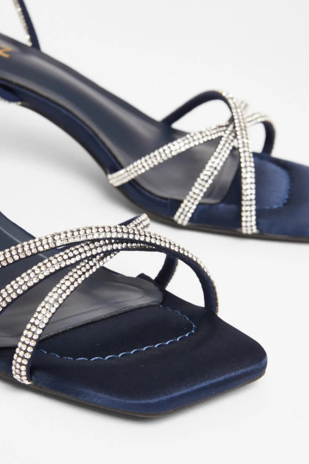 Quiz Shoe & Bag Sets|Occasion Shoes>Diamante Strappy Heeled Sandals