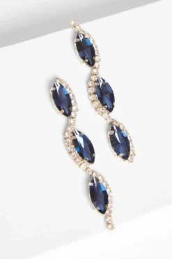 Quiz Wedding Accessories|Jewellery>Diamante Swirl Earrings