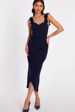 Quiz Day At The Races|Christening Guest>Floral Trim Midaxi Dress