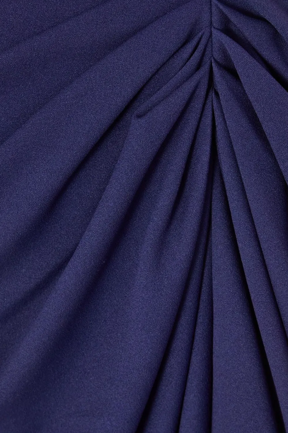 Quiz Christening Guest|Modest>Navy Front Wrap Ruched Midi Dress