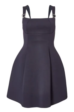 Quiz Day At The Races|Christening Guest>Navy Heart Charm Mini Dress