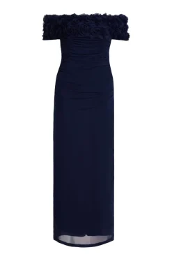 Quiz Evening Dresses|Day At The Races>Mesh Bardot Midaxi Dress