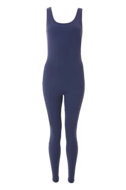 Quiz Summer Jumpsuits|Jumpsuits>Navy Scoop Neck Sleeveless Unitard