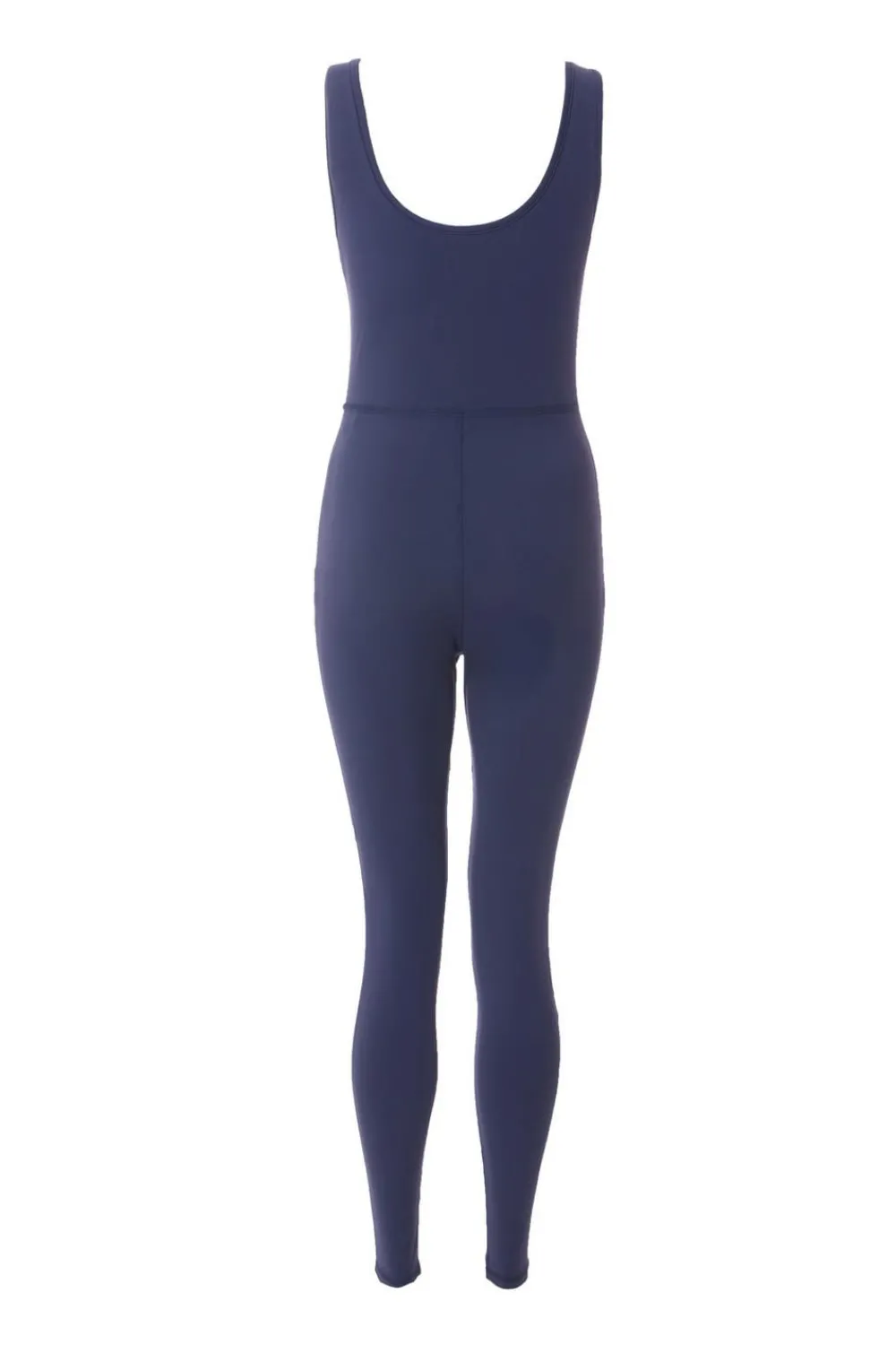 Quiz Summer Jumpsuits|Jumpsuits>Navy Scoop Neck Sleeveless Unitard