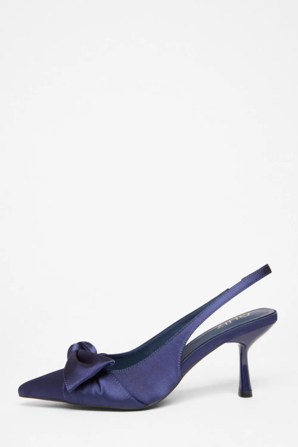 Quiz Occasion Shoes|Heels>Sling Back Bow Heels