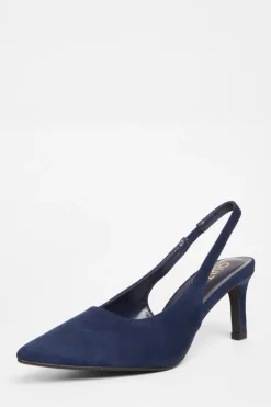 Quiz Heels>Slingback Low Court Heels