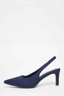 Quiz Heels>Slingback Low Court Heels