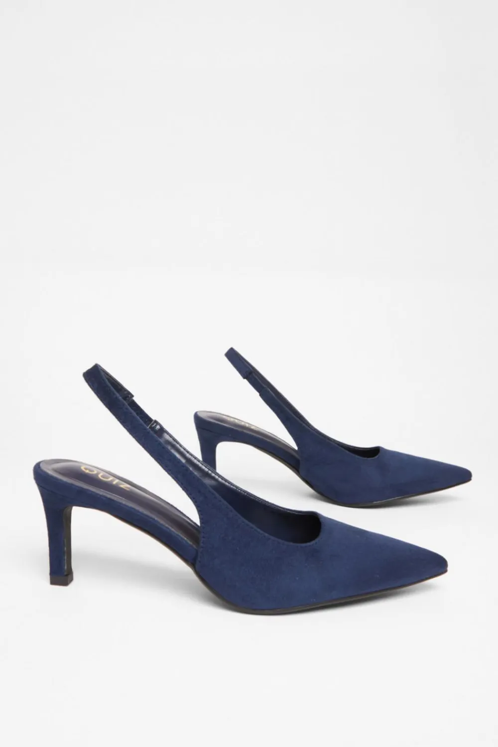 Quiz Heels>Slingback Low Court Heels