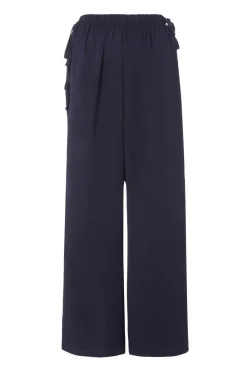 Quiz Workwear|Trousers>Tie Waist Palazzo Trousers