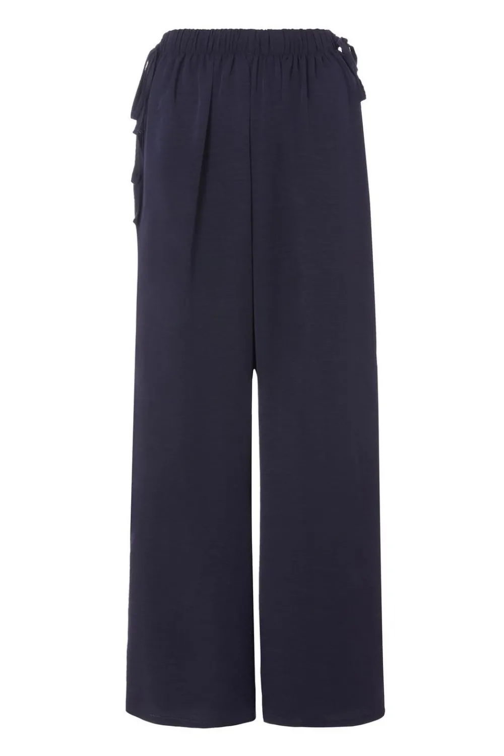 Quiz Workwear|Trousers>Tie Waist Palazzo Trousers