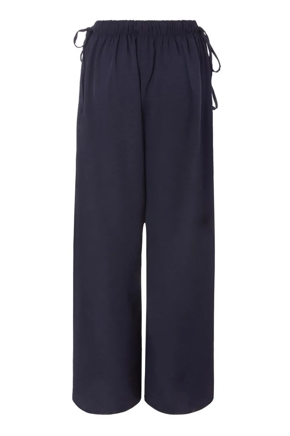 Quiz Workwear|Trousers>Tie Waist Palazzo Trousers
