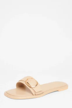 Quiz Sandals|Holiday Shoes>Buckle Flat Sandals