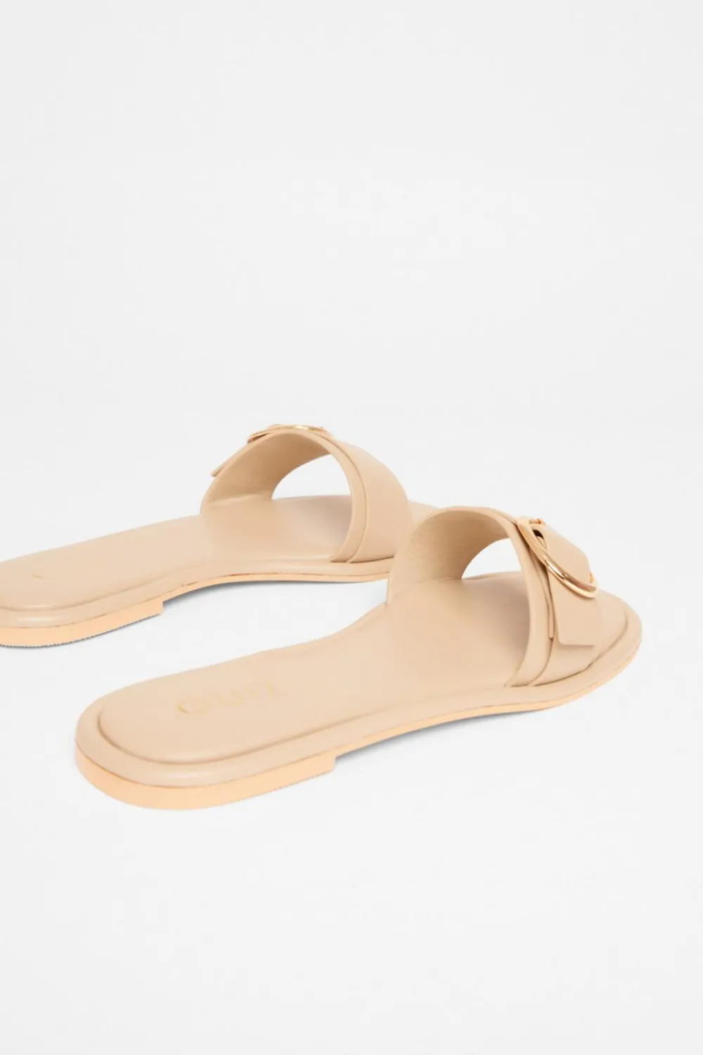 Quiz Sandals|Holiday Shoes>Buckle Flat Sandals