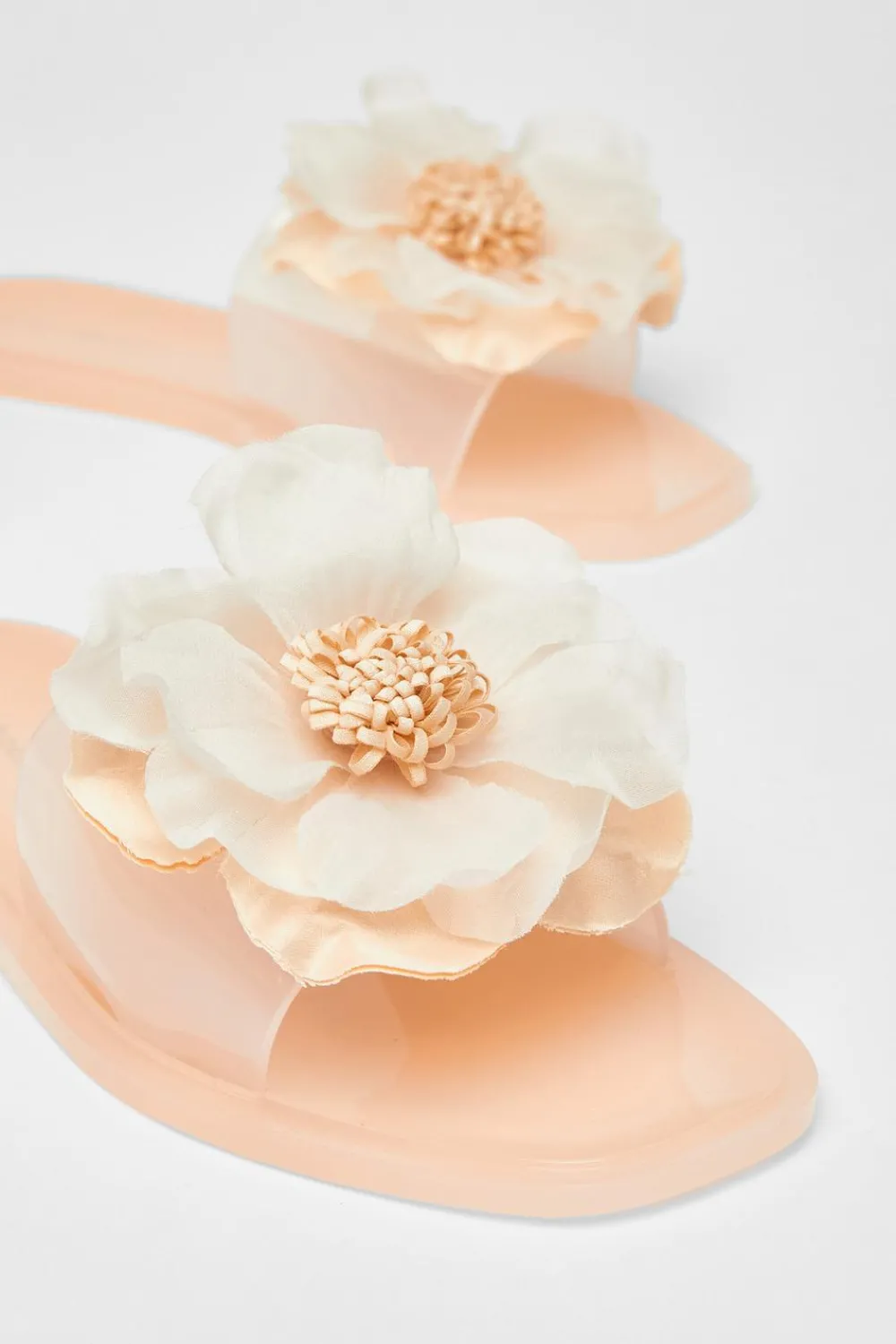 Quiz Sandals|Holiday Shoes>Floral Jelly Sandals