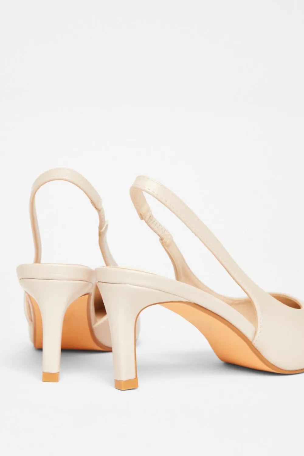 Quiz Heels|Occasion Shoes>Slingback Low Court Heels