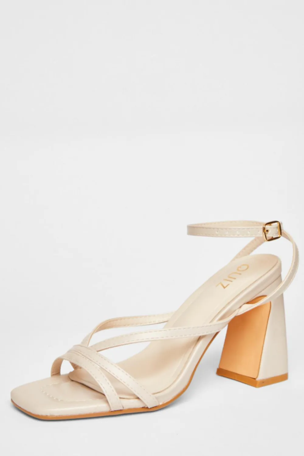 Quiz Shoe & Bag Sets|Heels>Strappy High Block Heels